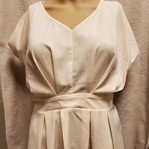 V-Neck Sinched waist Blouse